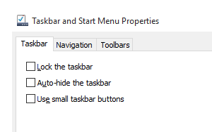 How to lock or auto-hide taskbar in Windows 10